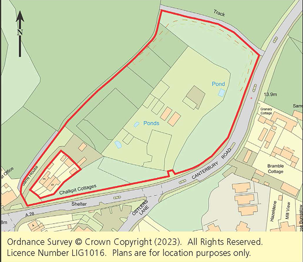 Lot: 9 - APPROXIMATELY FOUR ACRES OF LAND WITH FUTURE POTENTIAL -